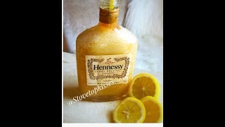 PINEAPPLE HENNESSY LEMONADE SLUSHY!!