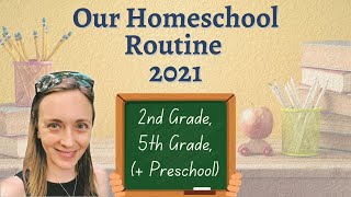 Our Homeschool Routine 2021 - Catholic Homeschool (plus my thoughts on preschool)