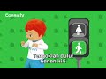 cara menyeberang lagu anak beep beep traffic light song kids song