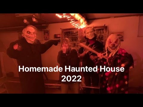 Homemade Haunted House Walkthrough 2022: Part One - YouTube