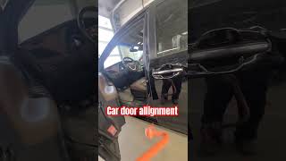 Car door allignment,hack!!like a Pro. Car body Repair #auto #car #collisionrepair #automobile