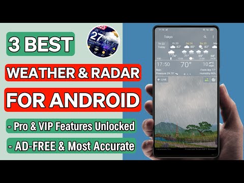 Las 3 mejores aplicaciones meteorológicas para Android en 2024: 100% más precisas