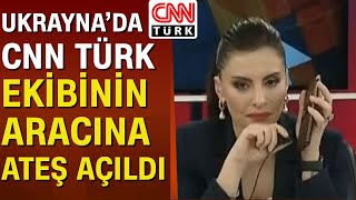 Saldırıya uğrayan CNN Türk ekibi canlı yayına bağlandı! Hande Fırat son durumu aktardı