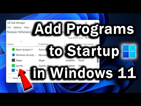 How to Add a Program to Startup in Windows 11 | Windows 11 Startup Programs