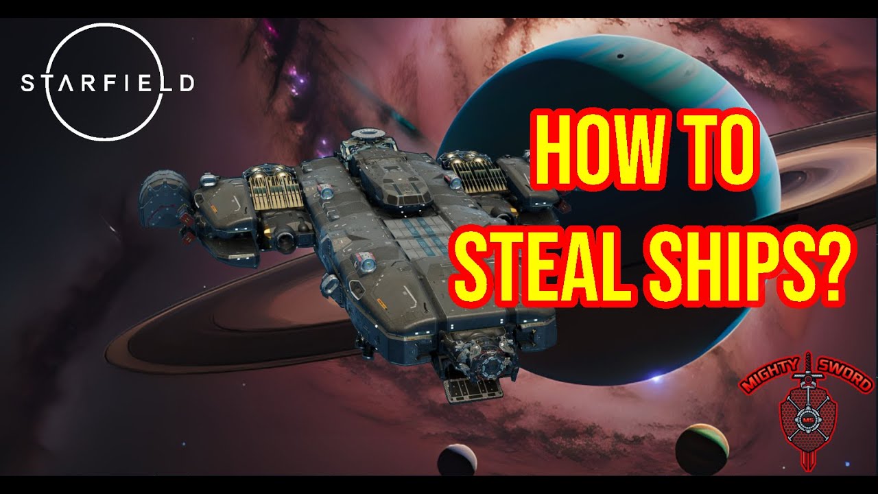 Starfield - ULTIMATE How To STEAL Ships Using EM Weapons - YouTube