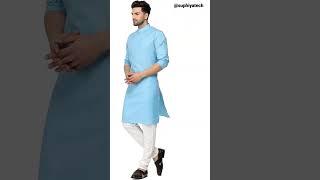 Cotton Plain Men's Ethnic Simple Kurta #ethnic #simple #kurta #shorts