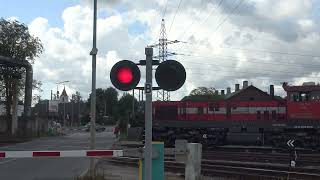 Railroad crossing of Kaunas, Lithuania/Kauno geležinkelio pervaža, Lietuvoje