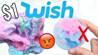 $1 WISH SLIME REVIEW! Is It Worth It?!