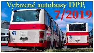 Vyřazené autobusy DP Praha v garážích Vršovice #2