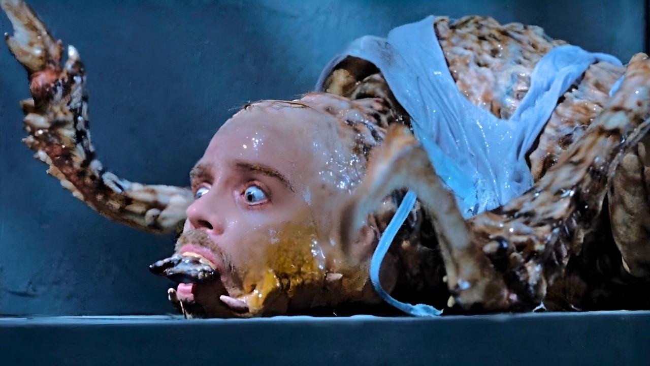 Alien Hybrids Transforming Humans Into Monsters Create Living Suit Of