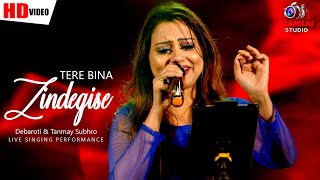 'Tere Bina Zindagi Se Koi Shikwa To Nahin'  || Live Singing By -  Debaroti & Tanmay Subhro ||