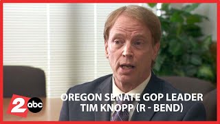 Senate Republican Leader Tim Knopp as Oregon's longest lawmaker walkout hits week 5 - June 6, 2023