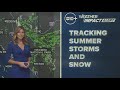 California Weather: Summer storms, snow and a Flash Flood Warning