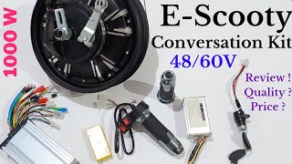 Scooty Conversation Kit | Electric Scooty | BLDC Motor | 1000W | 48/60V | Complete Kit | Cheap Price