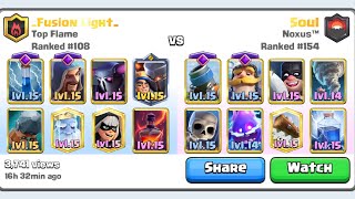 _Fusion Light_     V.S.    Soul          #clashroyale #tvroyale