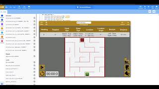 Dynamic Wall Maze (Python VEXCodeVR)