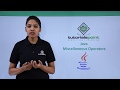 Java - Miscellaneous Operators