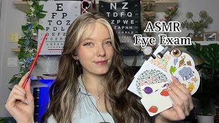 ASMR- Examen de la vue 👁️🔎🔦 (RP- Ophtalmo)