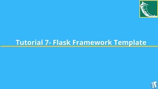 Python Website With Flask Framework - Part 2