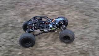 Axial RBX10 Ryft first run on 3s and 4s. RC Wife at the wheel!