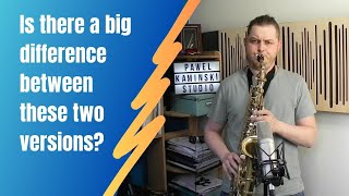 Vandoren V16 A7S+ vs Vandoren V16 A7M | Alto Mouthpiece Comparison