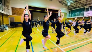 【菊水連】大人も子どもみんなで阿波おどり🙌 We are all practicing Awa Odori!!!