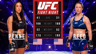 JESSICA PENNE vs ELISE REED FULL FIGHT