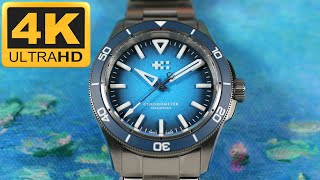 Christopher Ward – C60 Trident Lumière, 11mm Thin Titanium COSC Diver with EPIC 3D Globolight Lume!