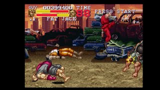 Final Fight 3 1995, Round 3 #busstop (Caine)   #gameplay