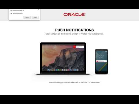 Oracle Sales Cloud with Roost Notifications Oracle Sales Cloud with Roost Notifications