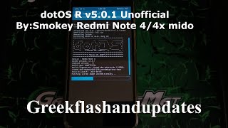 🔥dotOS R v5.0.1 Unofficial🔥By: Smokey Redmi Note 4/4x mido