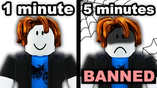 How Fast can You Get Banned on Roblox?