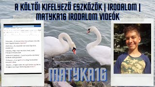 A költői kifelyező eszközök | Irodalom | Matyka16 irodalom videók