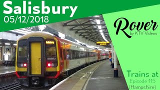 Trains at Salisbury, WEML - 5/12/18