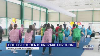 Penn State Behrend students getting their groove to prep for THON fundraiser