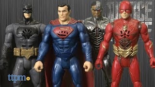 Justice League Interactive Talking Heroes Batman, Superman, The Flash & Cyborg from Mattel