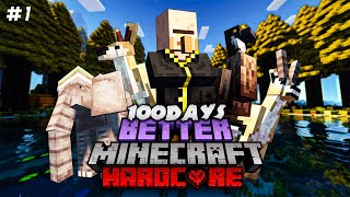 เอาชีวิตรอด 100 วัน ในโลกของ Better Minecraft #1 | Minecraft Hardcore 100Days