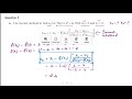 secant method example 1 numerical computation