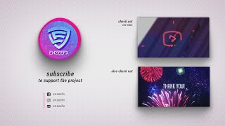 Best 5 Endscreen/Outro Templates for your YouTube Videos || After Effects and Premiere Pro