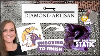 Unboxing to Finish! “Moon Love” by Sevi from Diamond Artisan Shop || How I deal with Static!