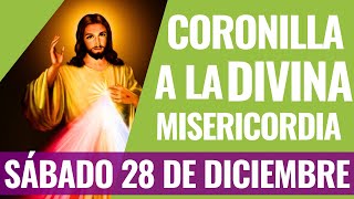 🌿 CORONILLA DE LA DIVINA MISERICORDIA HOY SÁBADO 28 DE DICIEMBRE 🙏 ¡Jesús en Ti Confío!