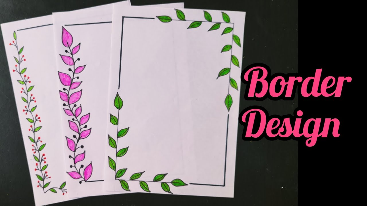 Border Designs For Project 3 Border Designs Project File Decoration