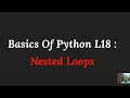 Nested Loops in Python @Tech_New_Stuff