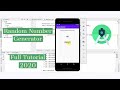 Random Number Generator Android App Development | Android Studio 2020