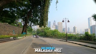 Malabar Hill, Ridge Rd - 4K | South Mumbai’s Scenic Drive