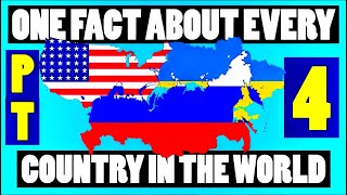 One Fact About Every Country in the World - Part 4 (P-Z)
