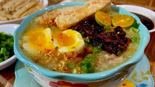 The Best CHICKEN ARROZ CALDO In Town / CHICKEN CONGEE RECIPE / ARROZ CALDO (FILIPINO-STYLE CONGEE)