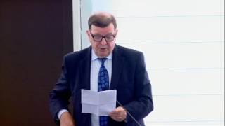 Paavo Väyrynen 03 Oct 2016 plenary speech on deforestation and forest degradation