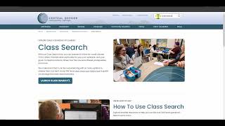 Class search at COCC