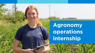 Agronomy operations internship at CHS Inc.